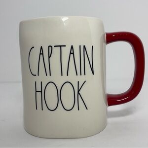 The Disney Collection by Rae Dunn CAPTAIN HOOK Mug.